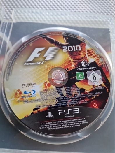 F1 2010 Formula 1 PlayStation3 Ps3 Games Original
