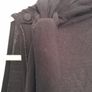 Long black vest, sleevless Image 4