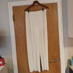Primark  Ivory Lined Trouser.  S. L - 16.    B.N.W.T