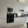 Modern Nolan's Grey Kitchen in Excellent Condition Image 2