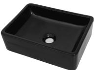 main image for ad Basin Ceramic Rectangular Black 41x30x12 cm