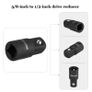 20pcs 1/2" Drive Metric Impact Socket Set Universal Socket Metric Drive Deep Socket Wrench For Air Pneumatic Repair Tools Image 5