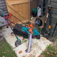 Ultimate Garden Power Tools and Hand Tools Bundle