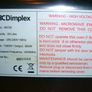 Dimplex Microwave Image 4