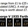 1935 George V Farthing Unc Key Date Image 3