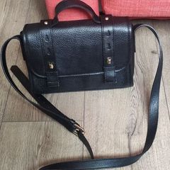 M&S Autograph Thick Pebbled Leather Satchel Bag