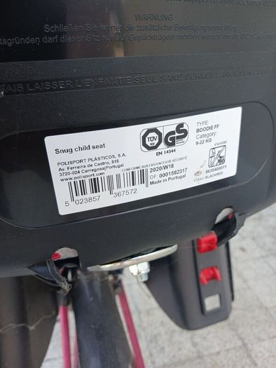 Snug Childs Bike Carrier