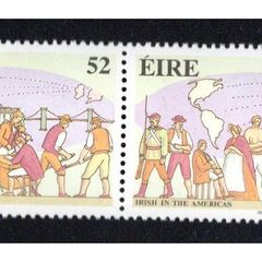1992 Ireland Immigrants to the Americas Commemorative Stamps Mint Never Hinged (MNH)
