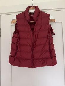 Uniqlo 100% down gilet ladies Size M