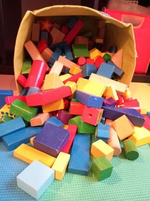 Wooden blocks