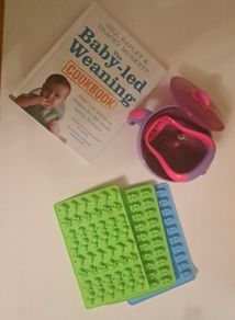 Baby cookbook & bowls / plates