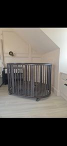 Stokke Sleepi Cot Bed | Hazy Grey | Excellent Condition