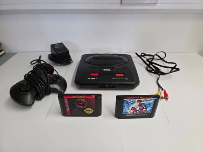 Sega Megadrive 2 Console + Games