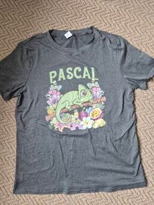 disney rapunzel tangled pascal grey tshirt