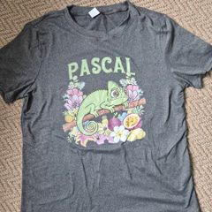 disney rapunzel tangled pascal grey tshirt