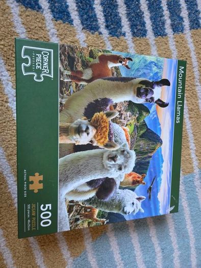 Mountain llamas puzzle