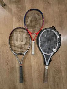 tennis rackets