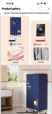 Electric Clothes Dryer