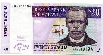 Malawi 20 Kwacha