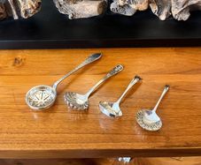 Antique Sugar Sifters x4