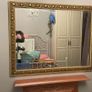 gold framed mirror Image 2