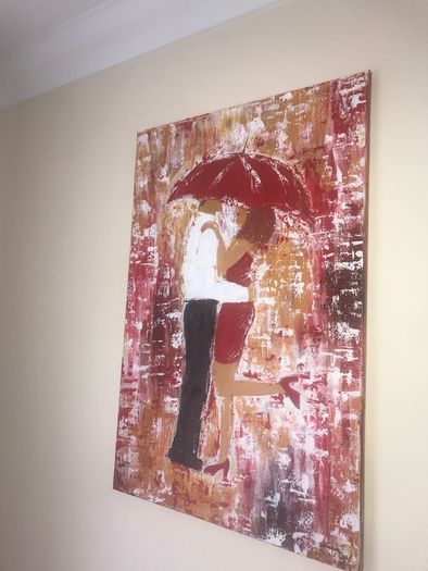 Painting couple for valentines