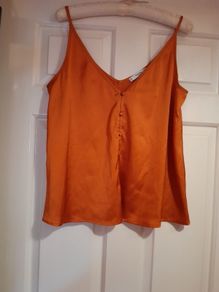 Mango Suit satin top