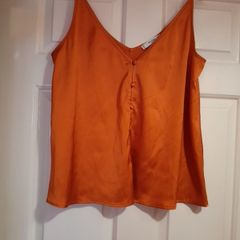 Mango Suit satin top