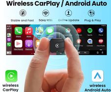2 in 1 Wireless CarPlay Android Auto Adapter Apple Car play Dongle Mini Ai Box