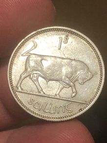 1942 Shilling Irish