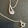 silver necklace Image 3