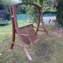 Wooden Garden Swing Chair Good Condition Image 2