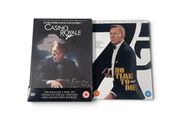 DVD James Bond Daniel Craig DOUBLE BUNDLE Casino Royale deluxe edition [2006] No Time to Die collectors edition [2021] Region 2 Ireland, UK and Europe