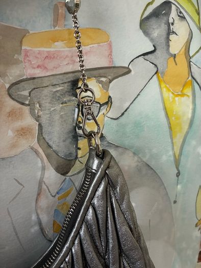 Miu miu crystal chain bag