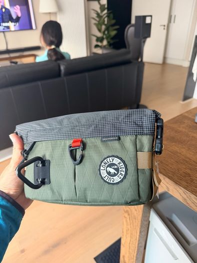 Cycling bag ULAC x AB3 Handlebar Bag  Waterproof Brand New  Dark Green