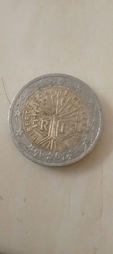 Rare 2 euro 2001