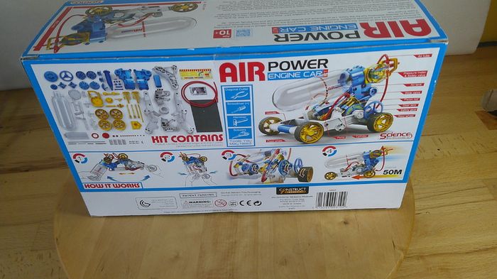 Air Power Engine Car Kit Science Discovery Kit Brand New Boxed