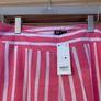 New with tags striped Linen Trousers Size 16/18 Image 2
