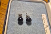 Vintage Black Earrings