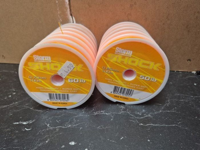 Storm Shock 50lb and 60lb line