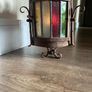 Antique Stained Glass Hall Lantern Image 6