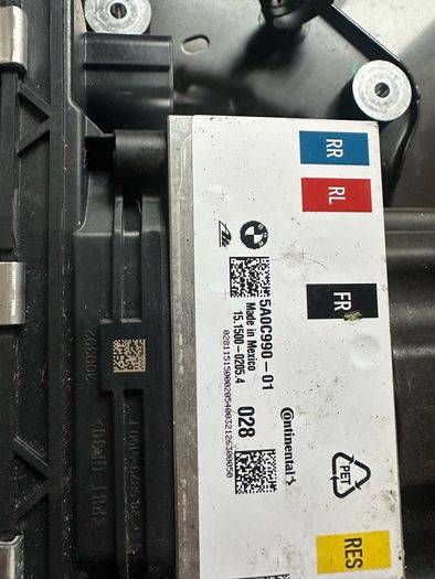 bmw x5 g05  air suspension pump and air tank