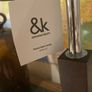 Will sell separately- Solid Dark Wood Pillar Lamp ( with chrome base ) with a lovely green floral / foliage brand new shade - And K Amsterdam Image 5