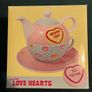 Brand New Love Hearts Teapot Image 3