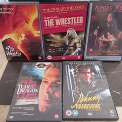 Mickey Rourke Dvd Collection Bundle The Wrestler Angel Heart Etc