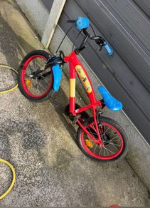 spider man kids bike 14 inch