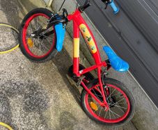 spider man kids bike 14 inch