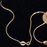 14 ct yellow gold celtic style emarld pendant necklace Image 4