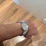 Authentic Burberry White Leather Watch Includes Box! Image 2