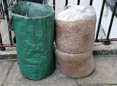 Organic rabbit compost for organic gardening 2 bags
